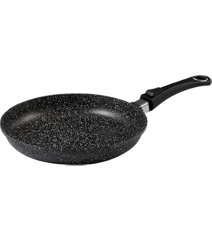 Sartén para peces Pradel Excellence 52805M, aspecto piedra, de aluminio fundido, con desmontable