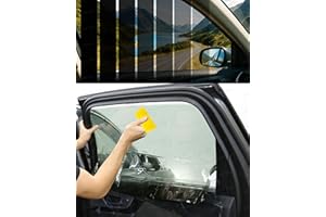 JHCHAN 70% VLT Car Window Tint Film 6 Metre Roll - Auto & Home Glass | Clear UV Protection | Includes Lamination Tool - شريط تظليل نوافذ