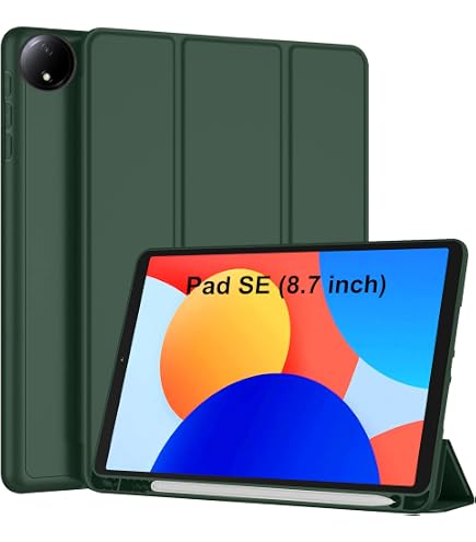 Mobilence Flip Cover for Redmi Pad SE 4G 8.7 inch Trifold Flip