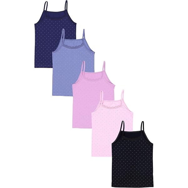DE IEFiEL Mädchen Tank Tops Spaghetti-Träger Shir Produktbild-Vorschau 10