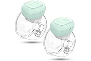 KIINDE Milchpumpe Elektrisch Tragbar, Elektrische Milchpumpe Doppel Freihändig, Wiederaufladbar Milchpump mit Geräuscharm und Memory Funktion,3 Modi und 30 Stufen Saugen