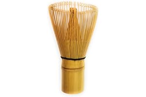 TeaClub Miotełka do matcha Chasen 100 włosków do przygotowania matchy, bambusowa miotła ręczna