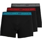 JACK &amp; JONES Noos Men's 3 Pack Boxer Briefs