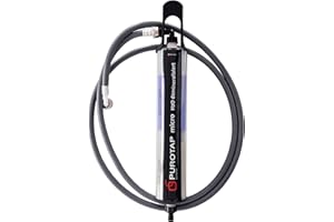 Elysator Wasserenthärterpatrone 300 micro Vollentsalzung mit Wandhalter & Füllschlauch, Schwarz, CD, 80 min, 1 Count