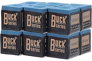 KYEDGC Snooker Chalk 12Pcs Premium No-Slip Pool Cue Chalk - Blue Anti-Oily Billiard Cue Chalk for Professional Players & Home Bars, Durable Pool Table Accessories (Long-Lasting Grip Formula)