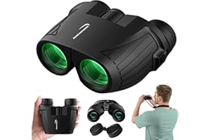 Aurosports 15X25 Kompaktes Fernglas für Erwachsene und Kinder - Fernglas Erwachsene High Definition, einfacher Fokus, Ideal für Vogelbeobachtung Reisen Jagd Konzerte
