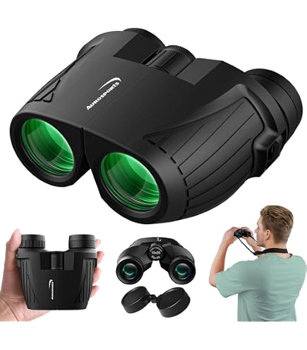 Discovery Gator 8-20x25 Zoom-Fernglas – Kompakt, Wasserdicht, Mit Porroprismen & BK-7 Glas – Für Vogelbeobachtung, Konzerte & Reisen