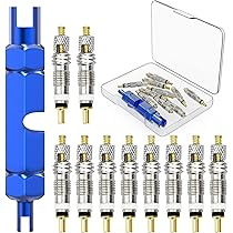 Adattatore Per Valvola Schrader A Presta/Woods, Convertitore Per Pompa Per Bici, Auto E Moto - Italia - Foto 6