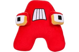 GZBAOTA Alphabet Lore Plush A, Alphabet Lore A, Alphabet Lore Plushies, Learning Letters Plush Toys for 1 2 3 4 5 6 Year Old Boys Girls, Educational Gifts for Baby 6 12 18 Months