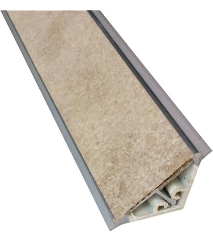 Alzatina Triangolare Per Cucina | Colore Oro Satinato | Lunghezza 2 Metri | Con Finali | Made In Italy - Foto 11