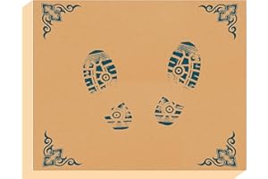 ‎PUTIKEEG PUTIKEEG einweg fussmatten Auto，Kraftpapier fußmatten Auto，fussmatte Schutz 50 * 44cm ，Kraft Fußmatten Schutz 50pcs wasserdicht schmutzfang Matte