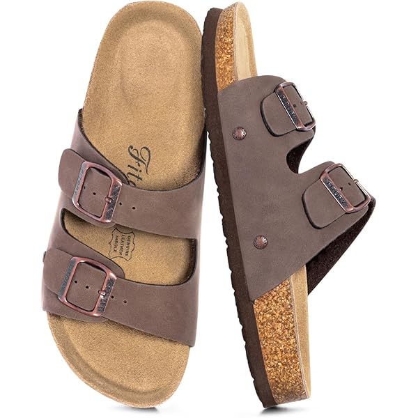 Moosefield Genuine Leather Orthopaedic Women's Sandals, Slip On