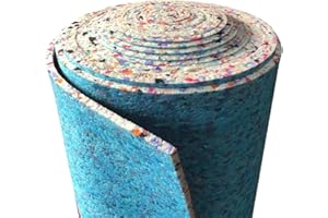 UNDERFOOT Carpet Underlay Soft 10mm Thick 15m² Roll | Cushioned PU Foam | Noise Reducing Thermal Insulation Carpet Underlay