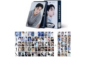 SCISSH Lot de 92 cartes postales V Jungkook, Jimin Jin, Suga J-Hope, RM, 60 cartes photo, cartes de vœux, mini cartes postales et 32 autocollants (Jungkook)