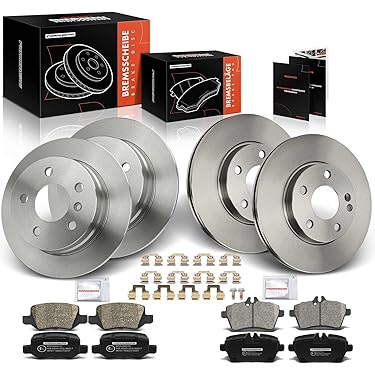 Frankberg Bremsscheiben + Beläge Hinten - Für Alfa Romeo Stelvio 2016-2023