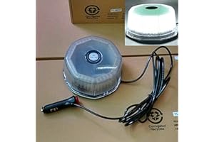 Heinmo 240 LED Strobe Lights High Intensity Emergency Warning Lights Magnetic Mounted Strobe Emergency Light for Construction Vehicles Firefighter Trucks