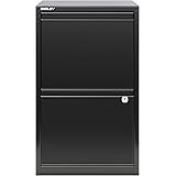 Bisley Filing Cabinet, Metal, Black, One Size