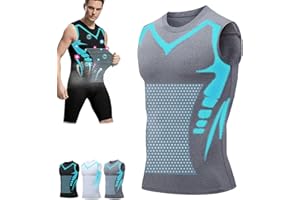 GQIWUB Aktivheld Abnehmweste, Vitalvest Abnehmweste, Vitalvest Slimming Vest, 2024 New Version Ionic Shaping Vest For Men