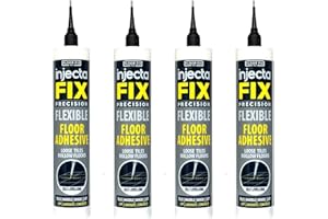Injectafix 300ml De Floor-Fix Pro-Répare Les Carreaux Descellés Et Creux, Ultra-Résistant, S’écoule Sous Les Carreaux Et Adhère Rapidement. Comprend Une Pointe D’injection Brevetée De 1,9 mm (1) (4)