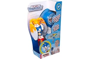 Lansay Flying Heroes Sonic Flying Figure and Launcher - Video Game Characters - Ages 6 and Above