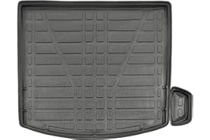 J&J AUTOMOTIVE SCOUTT | Vasca Bagagliaio Proteggi Baule In TPE Su Misura Per Freelander 2 II 2006-2014, Bordo 4cm, Antiscivolo, Inodore, Arrotolabile