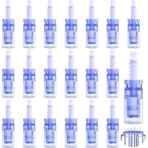 AB Germany Microneedling Nadeln Für Dermapen A6 – Ersatzköpfe 12 + 36 + Nano, 5 Stück (12 Pins)