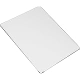 MengH-SHOP Mauspad Metall Aluminium Mauspad Doppelseitiges Harte Mausmatte rutschfeste Wasserdicht Mausunterlage für Laptop, 