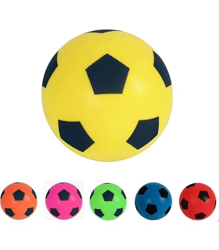 thumbnail image 2 of Football Soft Sports Ball - 5"x 3.88" (Pack Of 1) - Premium Brown Foam - Ideal For Safe Indoor & Outdoor Play - Unique & Perfect Size For All Ages 2 of 10