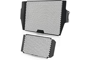 MZ-STORE Motociclo Lega di Alluminio Copertura della Griglia Radiatore Guardia del Kit Olio per Multistrada 1200 Multistrada 1200 S Touring 2010-2014 Multistrada 1200 S Pikes Peak 2012-2014