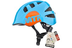 METEOR Casque Vélo Enfant VTT et VTC Unisexe Casque de Cyclisme de Réglable de Sport pour BMX Skate Scooter Patines Conçu pour la Sécurité des Utilisateur