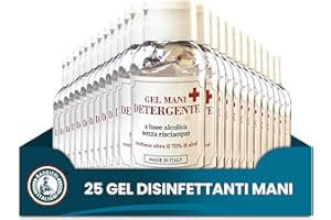 ALGILIFE Gel Disinfettante Mani - Confezione da 25 pezzi