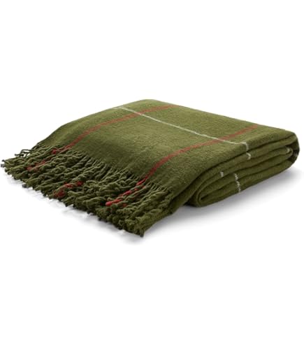 Jeté 100 % laine recyclée Tweedmill à armure celtique à