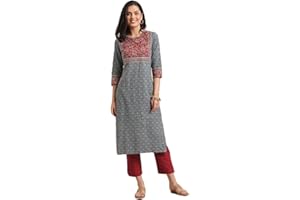VASTRAGHAR Kurtis für Frauen Partykleidung Indische Tunika Tops Baumwolle oder Rayon Kurti bereit zu tragen