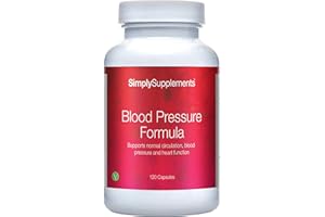 ‎SIMPLY SUPPLEMENTS Blutdruck Formulation - 120 Kapseln - geeignet für Veganer - Versorgung für 2 Monate - SimplySupplements