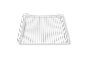 DL-pro Grille de four Grille de cuisson 455x360mm Accessoire pour four cuisinière compatible avec Gorenje 421367 414420 427427 AC054 Whirlpool 480121103852 Indesit C00391349 Küppersbusch 543220