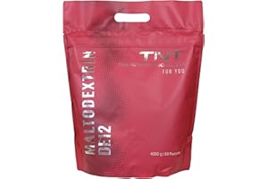 ‎TNT TRUE NUTRITION TECHNOLOGY TNT Maltodextrin 12 (4kg) • 100% Kohlenhydrate Pulver für Sport, Fitness & Bodybuilding