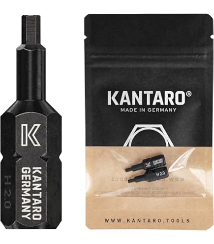 2Pcs Blle Hexagonale Embouts Hex Queue 3.9 Pouce Magnétque H5 Tête