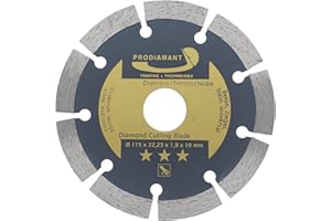 Disco Abrasivo Per Cemento Disco Diamantato 115mm Per Flex - Per Marmo, Cemento, Pietra, Segmentati Disco Diamantato Diametro 115 - Foto 7