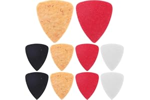 HEALIFTY 10 STÜCKE Musik Filz Plektren Ukulele Filz Plektren für Gitarre Bass Ukulele Mandoline Banjo Instrument Zubehör