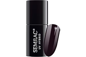 Esmalte Semipermanente Semilac - 100 Black Purple - 7Ml