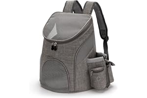 PETCUTE Cat dog carrier backpack small dog carrier bags with removable mat pet travel carrier backpack