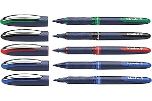 Schneider Schreibgeräte Tintenroller One Business, Ultra-Smooth-Spitze 0,6 mm (Büroset)