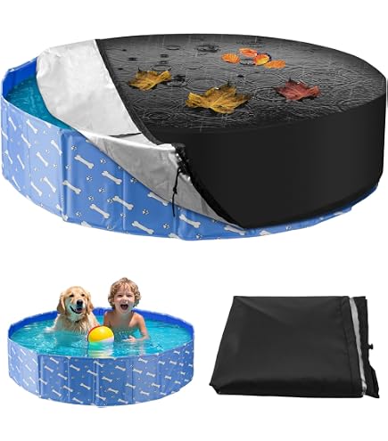 Copertura per Piscina Rotonda Resistente da 8 Piedi, Design