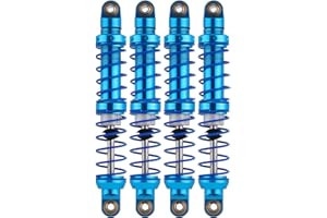 INJORA RC Ammortizzatori RC Shock Absorber RC Damper Set per 1/10 RC Rock Crawler Axial SCX10 TRX4 D90 (90mm)