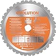Evolution R185TCT-20MS Universal Blade 185 mm 20 Teeth with Carbide Tipped for Wood, Metal and Plastic