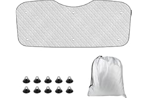 LMYSUFI Pare-Soleil pour Pare-Brise Compatible avec Mercedes-Benz Vito W447 2014-2025, Pare-Soleil de Lunette Arrière à Une Porte Thermiques Internes