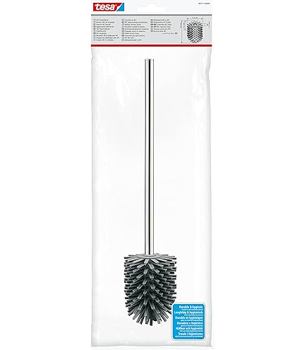 Brosse Wc De Rechange Avec Poignée En Acier Inoxydable Et Tête De