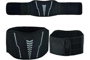 ‎BOSMOTO Nierengurt Motorrad Herren und Damen,Grundschwarz Effektive Stabilisierung nierenwärmer Lendenwirbelstütze Nierengurt,Nierengurt Motorrad,