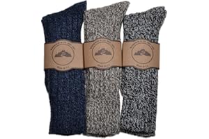 WB SOCKS Men's Thick & Warm socks 3 pairs per pack