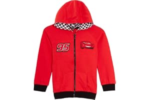 Disney Bilar huvtröja pojkar jacka med huva blixt McQueen hel dragkedja huvtröja barn jumper sweatshirt